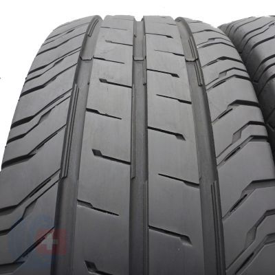 2. Opony 235/65 R16C 2x CONTINENTAL 115/113R ContiVanContact 200 Letnie 2020 Jak Nowe 8,2mm