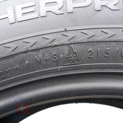2. Opony 215/60 R17 2x NOKIAN 100H XL Weatherproof SUV Wielosezonowe 2016 Nieużywane 