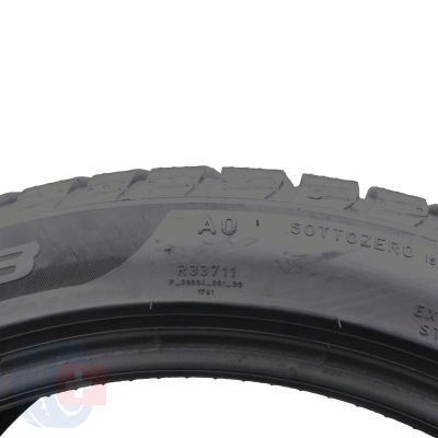 9. Opony 245/40 R18 4x PIRELLI 97V XL Winter Sottozero 3 A0 Zimowe 2022 6,5-6,8mm