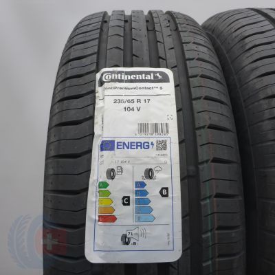 2. Opony 235/65 R17 2x CONTINENTAL 104V ContiPremiumContact 5 Letnie 2023 