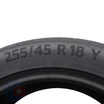 3. 1 x CONTINENTAL 255/45 R18 103Y XL PremiumContact 6 Lato 2021 6,5mm