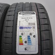3. Opony 235/35 ZR20 2x CONTINENTAL 92Y XL SportContact 7 Letnie 2025 Jak Nowe