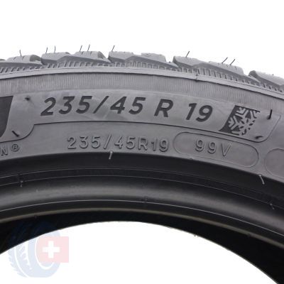 5. 2 x MICHELIN 235/45 R19 99V XL Pilot Alpin 5 Zima 2020 5,5-5,8mm