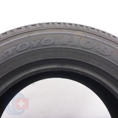5. Opony 225/65 R16C 4x TOYO 112/110R H08 Letnie 2017 