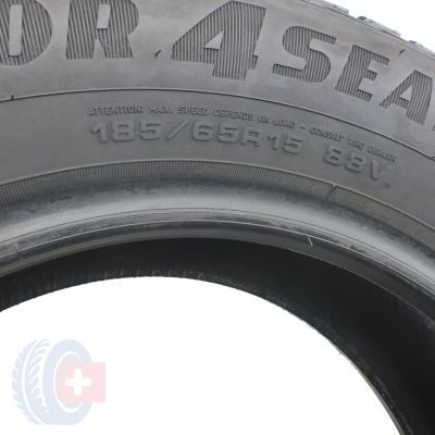 6. 4 x GOODYEAR 185/65 R15 88V Vector4 Season GEN-2 Wielosezon 2018 6,5-8mm
