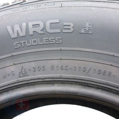 5. 2 x NOKIAN 205/80 R16C 110/108R WRC 3 Studless Zima 2016 Nieużywane