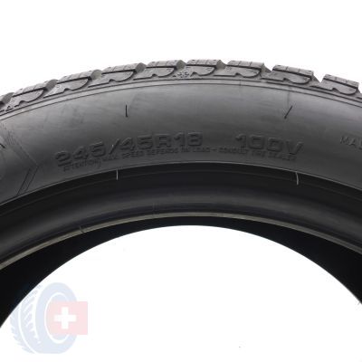 9. Opony 245/45 R18 4x GOODYEAR 100V XL UltraGrip 8 Performance RSC BMW Zimowe 2016 8mm