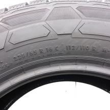 7. Opony 225/65 R16C 2x CONTINENTAL 112/110R VanContactWinter Zimowe 2023 10mm JAK NOWE 