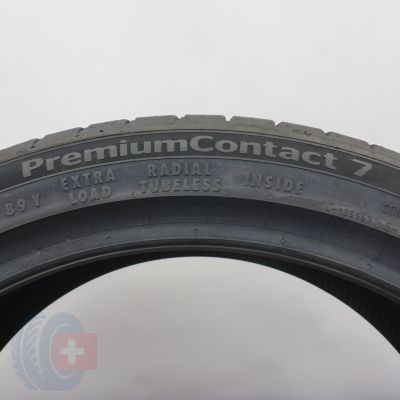 8. Opony 215/40 R18 4x CONTINENTAL 89Y XL PremiumContact7 Letnie 2024 Nieużywane