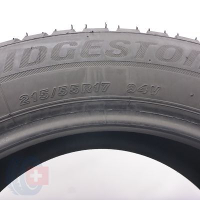 7. Opony 215/55 R17 2x BRIDGESTONE 94V Blizzak LM001 Zimowe 2022 7,5mm