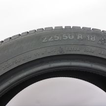 6. Opony 225/50 R18 2x CONTINENTAL 99H XL AO ContiWinterContact TS830P Zimowe 2022 Jak Nowe 8,2mm