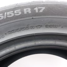 4. Opony 235/55 R17 2x CONTINENTAL 99W ContiPremiumContact 2 Letnie 2022 Jak Nowe 8,5mm
