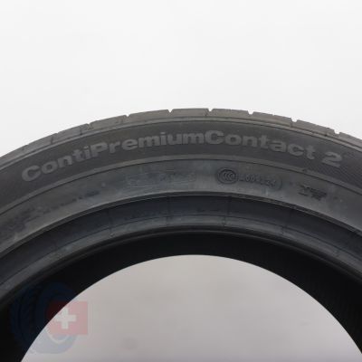6. Opony 225/50 R17 2x CONTINENTAL 98V XL ContiPremiumContact 2 SEAL Letnie 2022 Jak Nowe