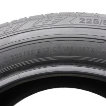 4. Opony 225/55 R17C 2x CONTINENTAL 109/107H ContiVanContact 200 Letnie 2024 Jak Nowe Nieużywane