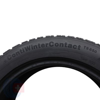 6. 2 x CONTINENTAL 225/50 R17 98V XL ContiWinterContact TS850 Zima 2014/15 6mm