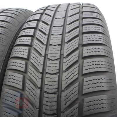 4. Opony 225/65 R17 2x CONTINENTAL 102T WinterContact TS870P Zimowe 2022 Jak Nowe 7mm