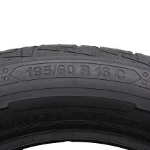 7. Opony 195/60 R16C 4x CONTINENTAL 99/97H ContiVanContact 100 Letnie 2022 Jak Nowe