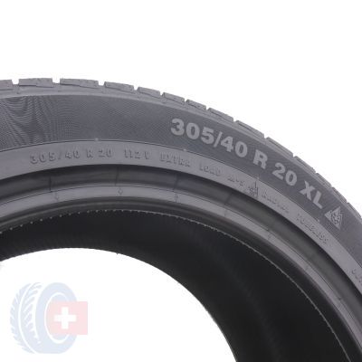 2. 1 x CONTINENTAL 305/40 R20 112V N0 ContiWinterContact TS830 P SUV Zima 2022 6,8mm