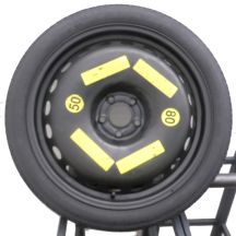 2. Koło zapasowe 1x CONTINENTAL 145/60 R20 105M CST 5x112 4,5J Et22 Letnia 2012 Audi A6