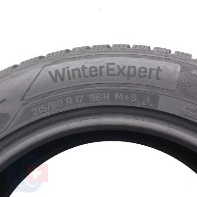 6. Opony 215/60 R17 2x UNIROYAL 96H WinterExpert Zimowe 2024 Jak Nowe 8-8,8mm