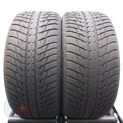 4. Opony 275/40 R20 4x NOKIAN 106V XL WR SUV3 Zimowe 2017 Jak Nowe 8,2-8,5mm