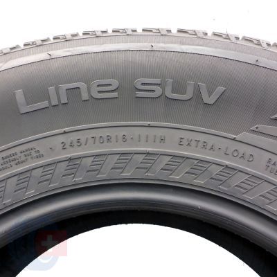 7. Opony 245/70/16 4x NOKIAN  Line SUV 111H XL Lato 2016 Nieużywane