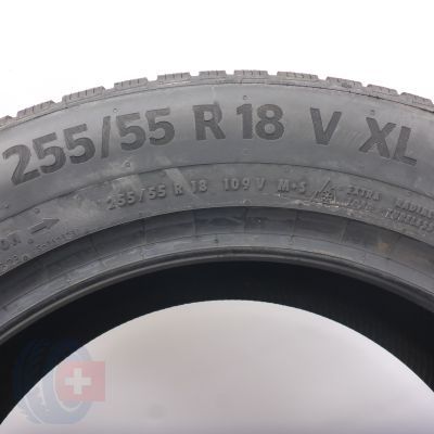 7. Opony 255/55 R18 4x CONTINENTAL 109V XL WinterContact TS 870 P Zimowe 2022 Nieużywane 