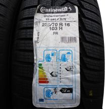 2. 2 x CONTINENTAL 225/70 R16 103H WinterContact TS 850 P SUV Zima 2017 