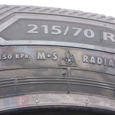 2. Opony 215/70 R15C 2x BARUM 109/107R Snovanis3 Zimowe 2023 Nieużywane