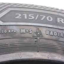 2. Opony 215/70 R15C 2x BARUM 109/107R Snovanis3 Zimowe 2023 Nieużywane