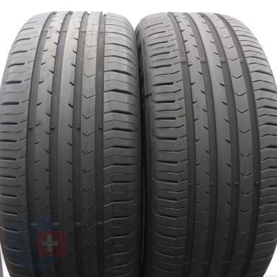 4. Opony 215/55 R17 4x CONTINENTAL 94W ContiPremiumContact 5 SEAL Letnie 2023 6,5-7mm