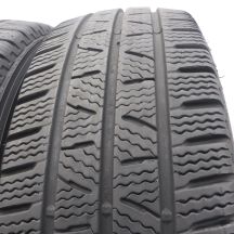 4. Opony 225/65 R16C 2x PIRELLI 112/110R Carrier Winter Zimowe 2022 Jak Nowe 7,2mm