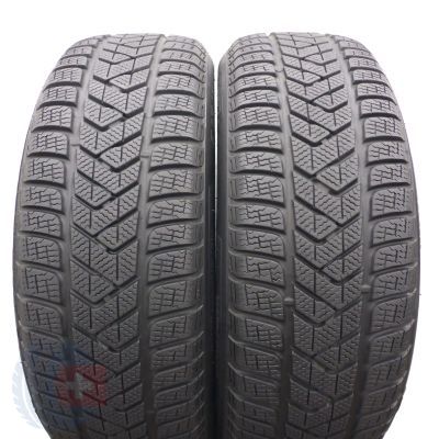 4. 4 x PIRELLI 215/55 R18 95H Sottozero 3 Winter Zima 6,8-7,3mm 2021