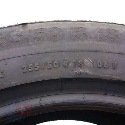 6. 4 x CONTINENTAL 255/50 R18 106V XL WinterContact TS850P SUV Zima 2020 Jak Nowe