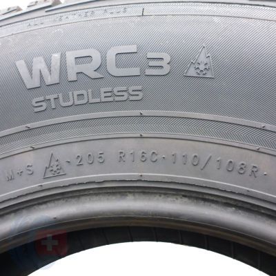 7. 4 x NOKIAN 205/80 R16C 110/108R WRC 3 Zima 2016 Nieużywane