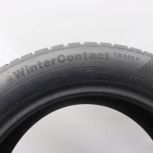 6. Opony 225/55 R17 2x CONTINENTAL 97H WinterContact TS 850 P A0 Zima 2021 Jak Nowe   