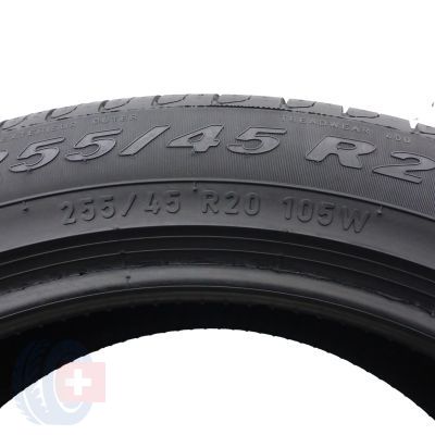 4. 2 x PIRELLI 255/45 R20 105W XL Scorpion Verde Lato 7mm 2019 Jak Nowe