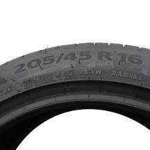 7. Opony 205/45 R16 4x CONTINENTAL 83W PremiumContact 6 Letnie 2020 Nieużywane 