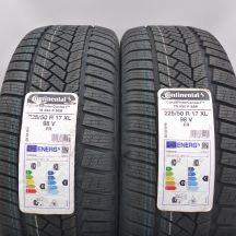 Opony 225/50 R17 2x CONTINENTAL 98V XL ContiWinterContact TS 830 P Run Flat Zimowe 2022 