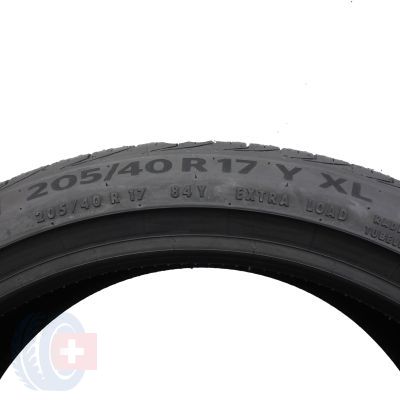 6. Opony 205/40 R17 2x CONTINENTAL 84Y XL PremiumContact 6 Letnie 2021 Nieużywane 