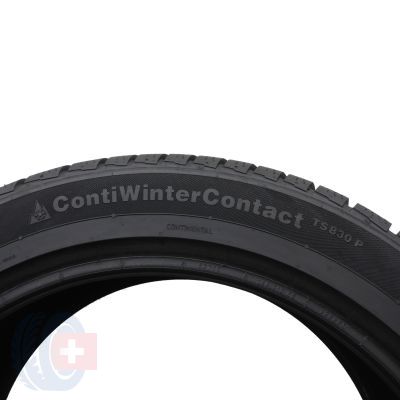 6. 2 x CONTINENTAL 275/40 R19 101V ContiWinterContact TS830P Zima 2017 7mm Jak Nowe