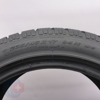 6. Opony 235/45 R17 4x PIRELLI 94H Sottozero W210 M0 Zimowe 6,8-7,2mm