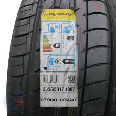 3. 4 x DUNLOP 235/65 R17 108V XL SP Quattromaxx Lato 2016/17 Nieużywane