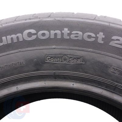 8. Opony 215/60 R16 2x CONTINENTAL 95V ContiPremiumContact 2 Seal letnie 2022 Jak Nowe