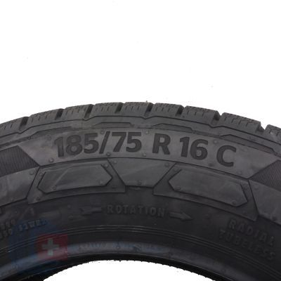 6. 4 x CONTINENTAL 185/75 R16C 104/102R VanContact Winter Zima 2022 Jak Nowe NIEUŻYWANE