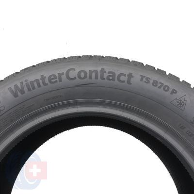 4. Opona 225/55 R16 1x CONTINENTAL 99V WinterContact TS 870 P Zimowa 2023 Jak Nowa