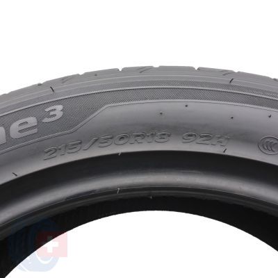 6. 4 x HANKOOK 215/50 R18 92H Ventus Prime 3 K125 Lato 2022 Jak Nowe