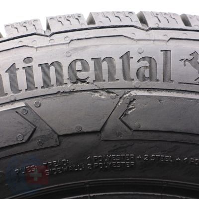 7. 2 x CONTINENTAL 205/65 R16C 107/105T VanContact Winter Zima 2020 7,2-7,8mm