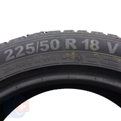 4. Opona 225/50 R18 1x SEMPERIT 99V XL Speed-Grip 5 Zimowa 2021 8,2mm Jak Nowa