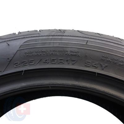 4. 2 x GOODYEAR 225/45 R17 94Y XL Eagle F1 Asymmetric 3 BMW Lato 2021 Jak Nowe 7mm